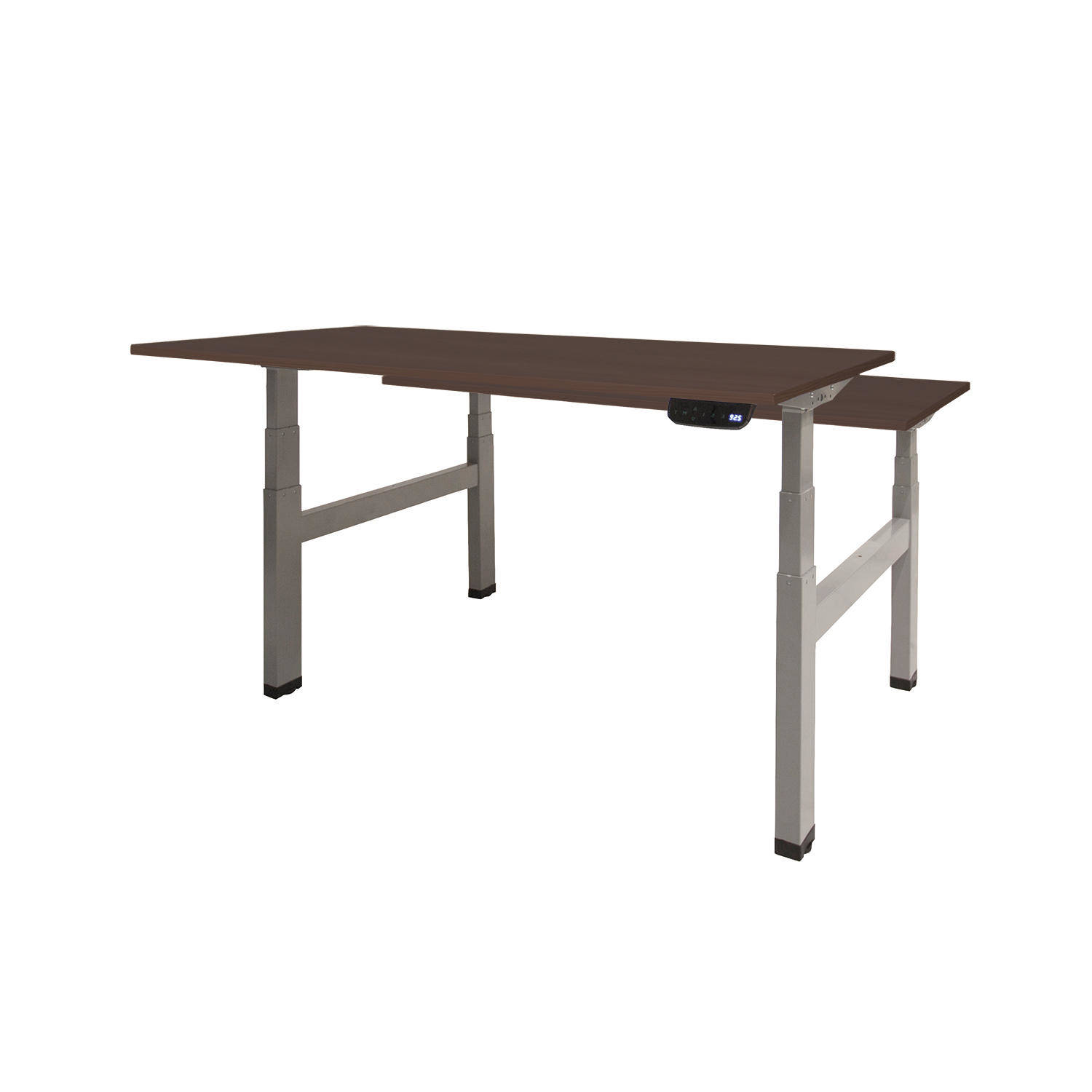Bureau Oslo Duo (Logan eiken, Aluminium, 80, 140)