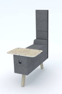 Tussenelement San Francisco met twee flextops