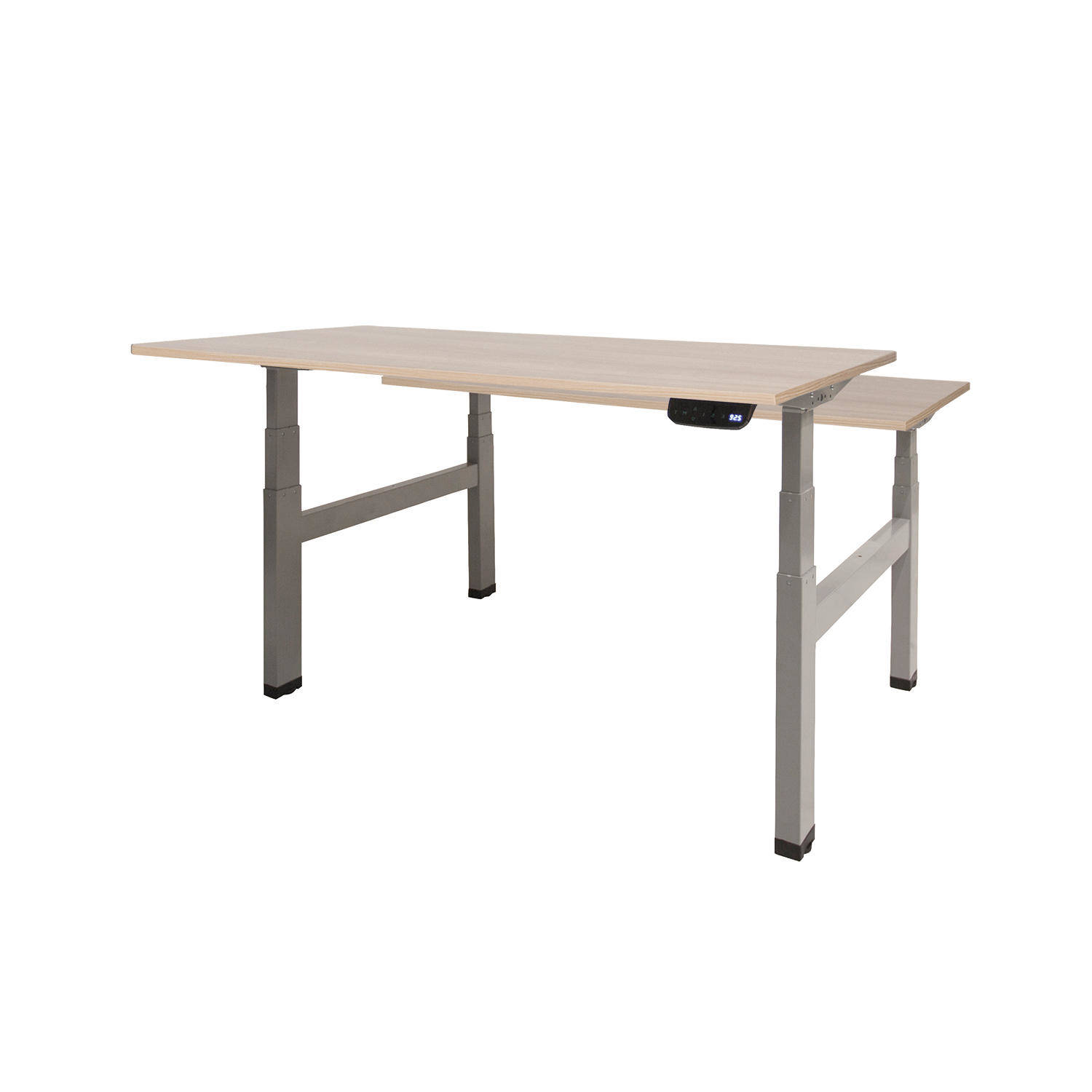 Bureau Oslo Duo (Lindberg eiken, Aluminium, 80, 120)