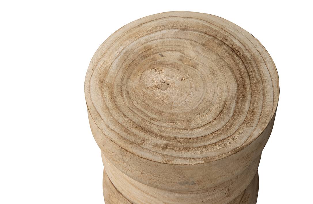 Houten kruk Dokka - Naturel
