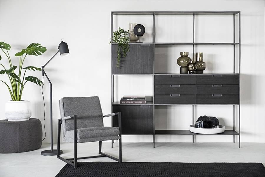 Fauteuil Lardin Grijs Brave