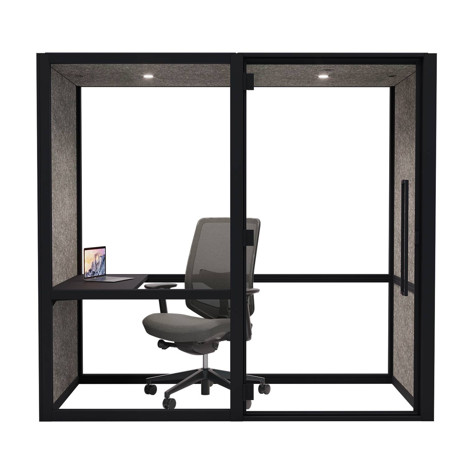 Meetingbox Amsterdam 2.0 S - Black / Anthracite