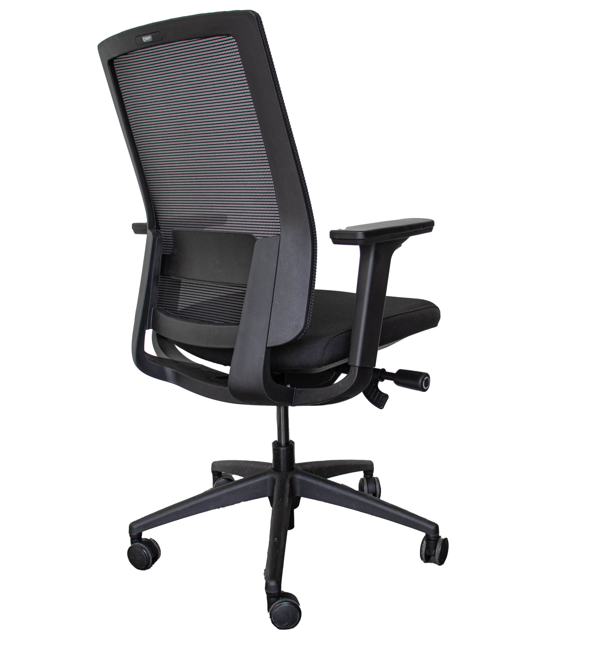 Arbo office chair Lugano black mesh bySKEPP