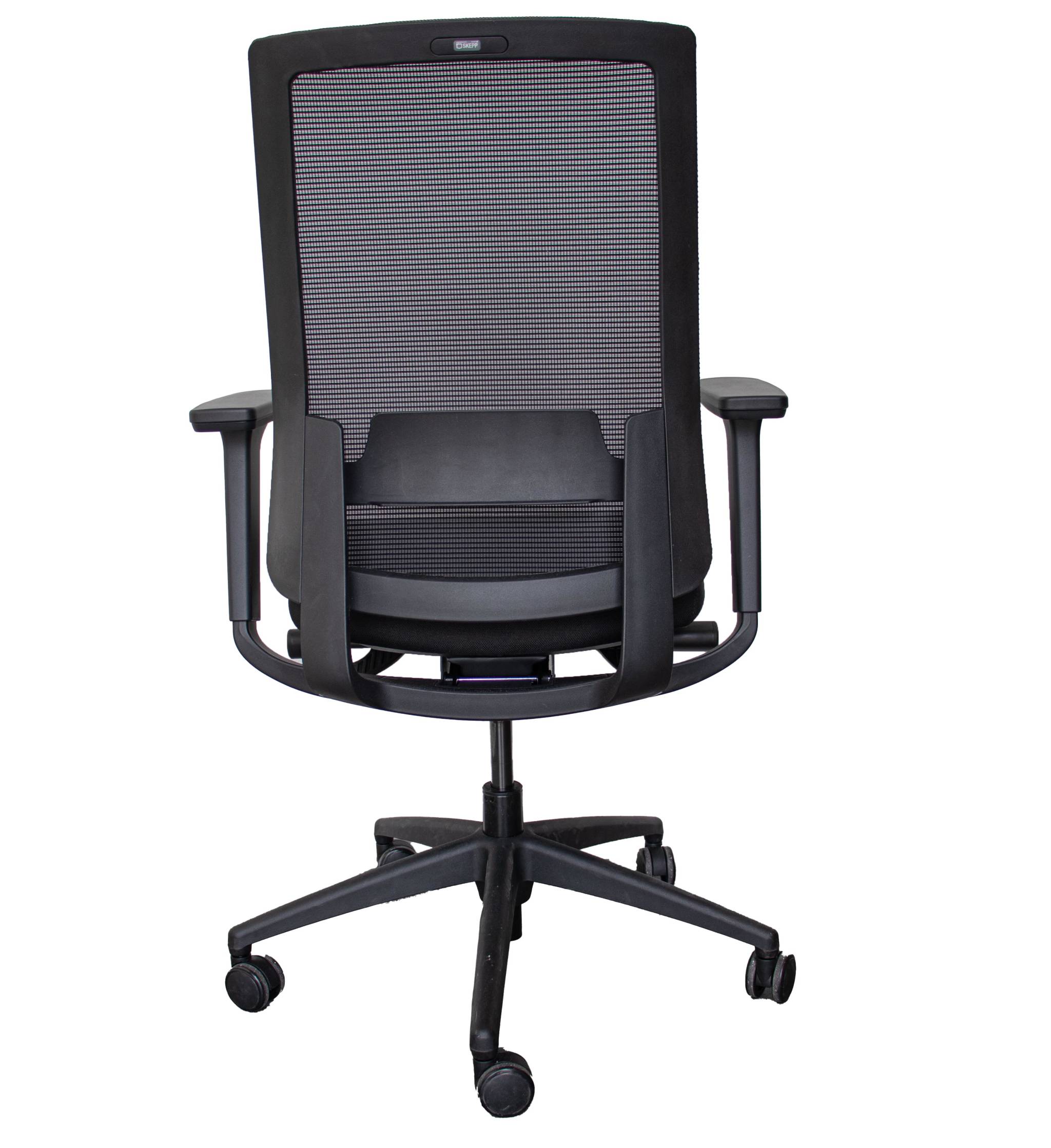 Arbo office chair Lugano black mesh bySKEPP