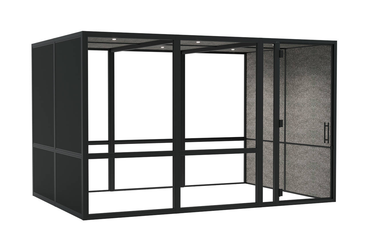 Meetingbox Amsterdam L - Schwarz