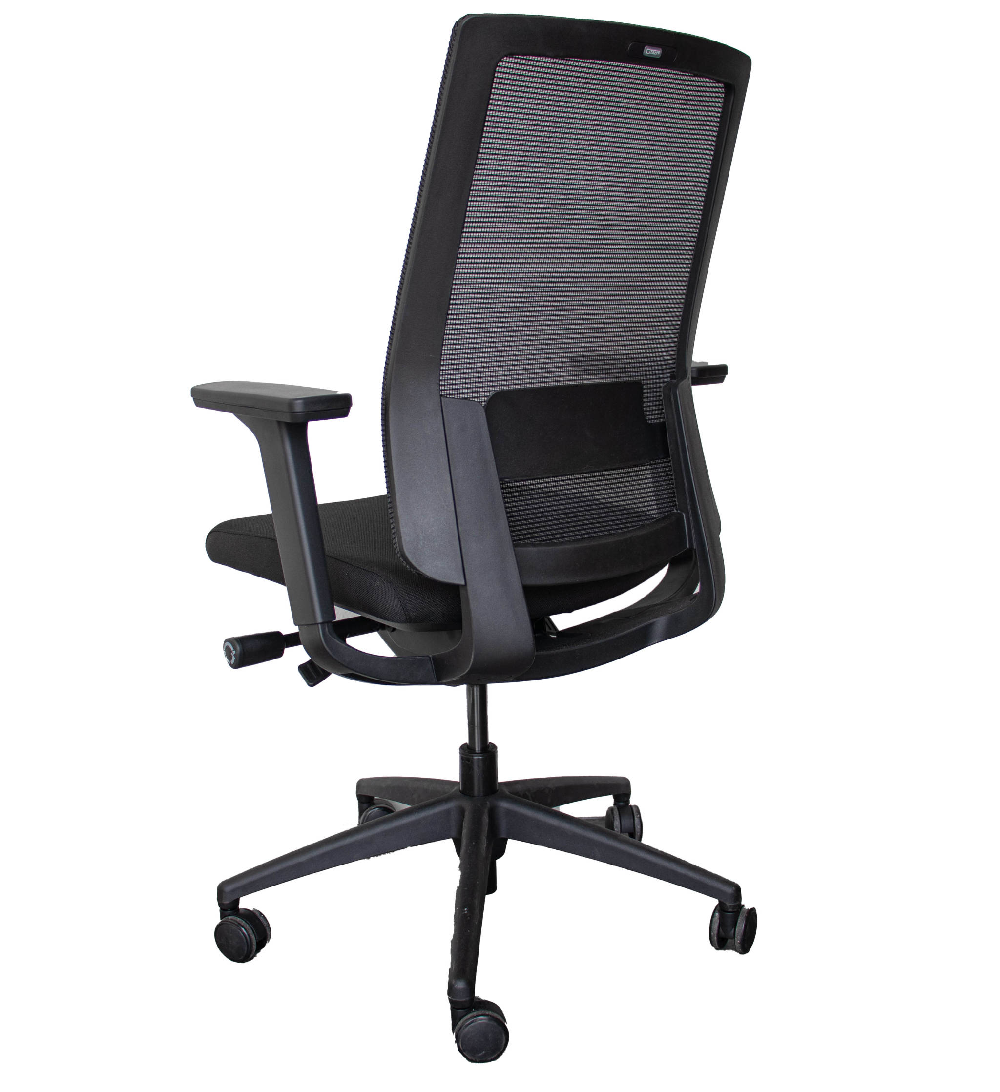Arbo office chair Lugano black mesh bySKEPP