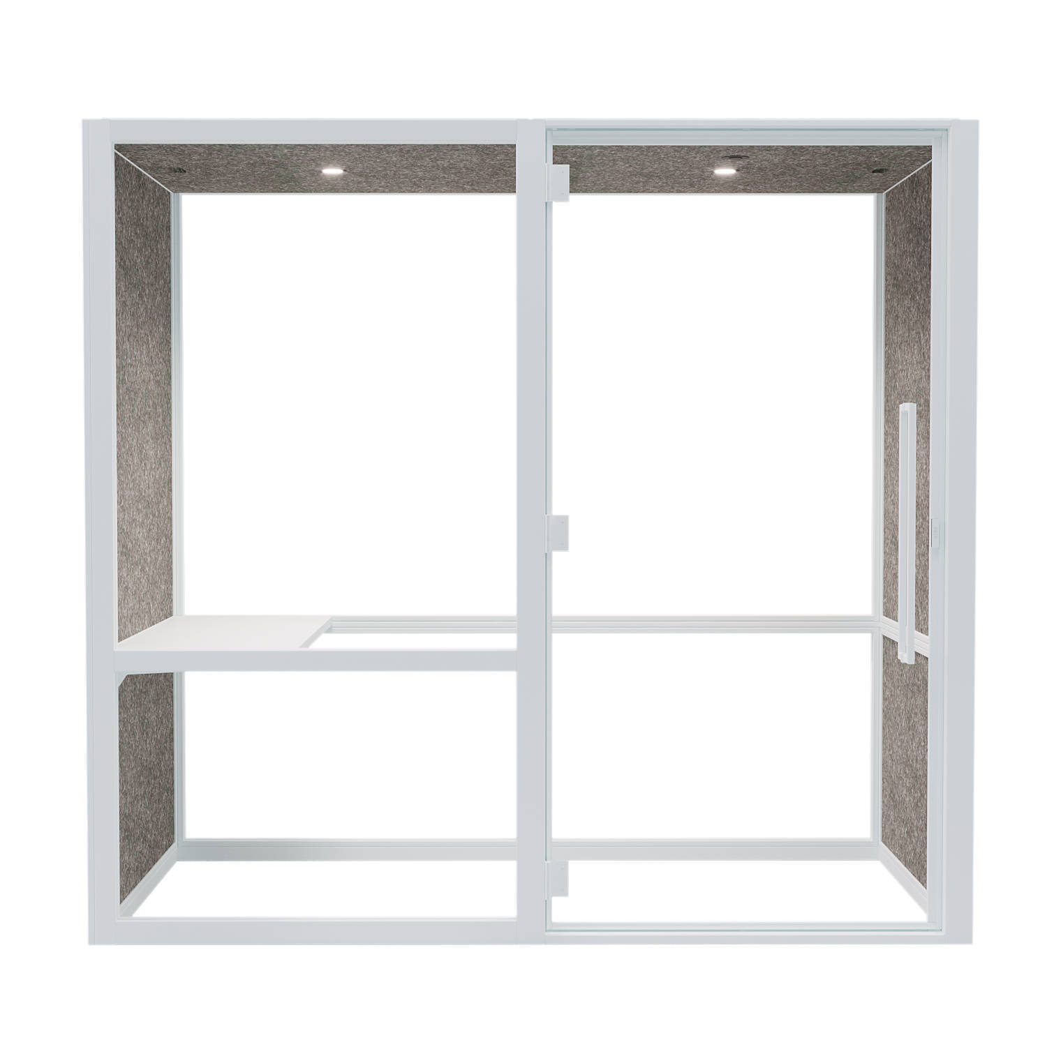 Meetingbox Amsterdam 2.0 S - White / Anthracite