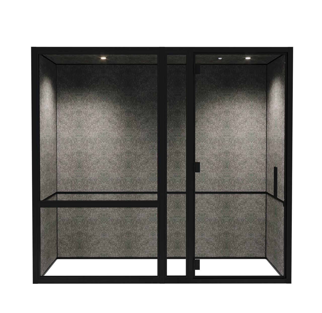 Meetingbox Amsterdam S - Zwart