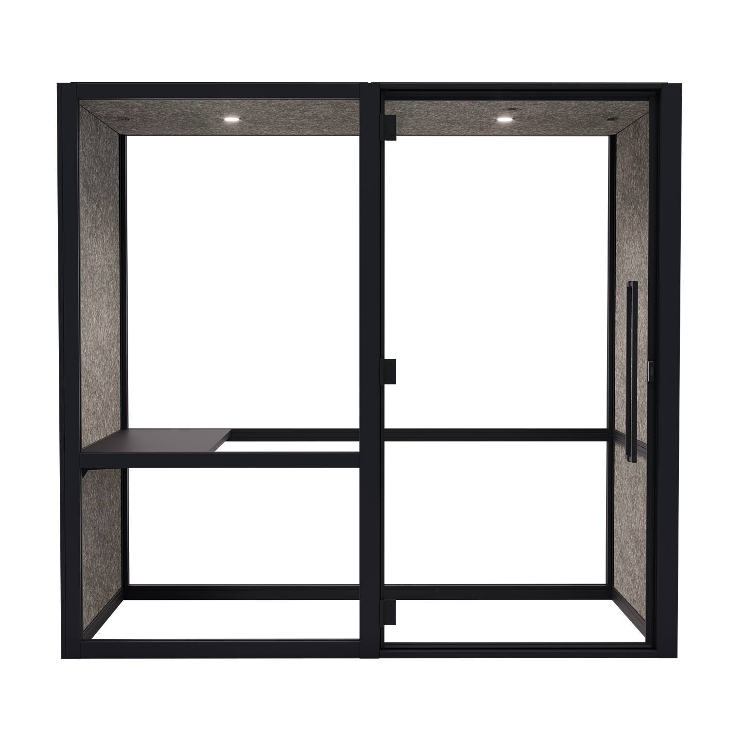 Meetingbox Amsterdam 2.0 S - Black / Anthracite