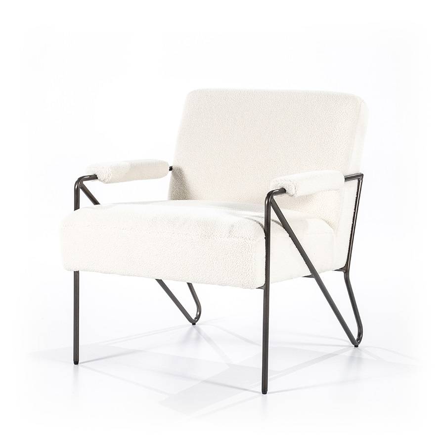 Fauteuil Lorcy Wit Merino