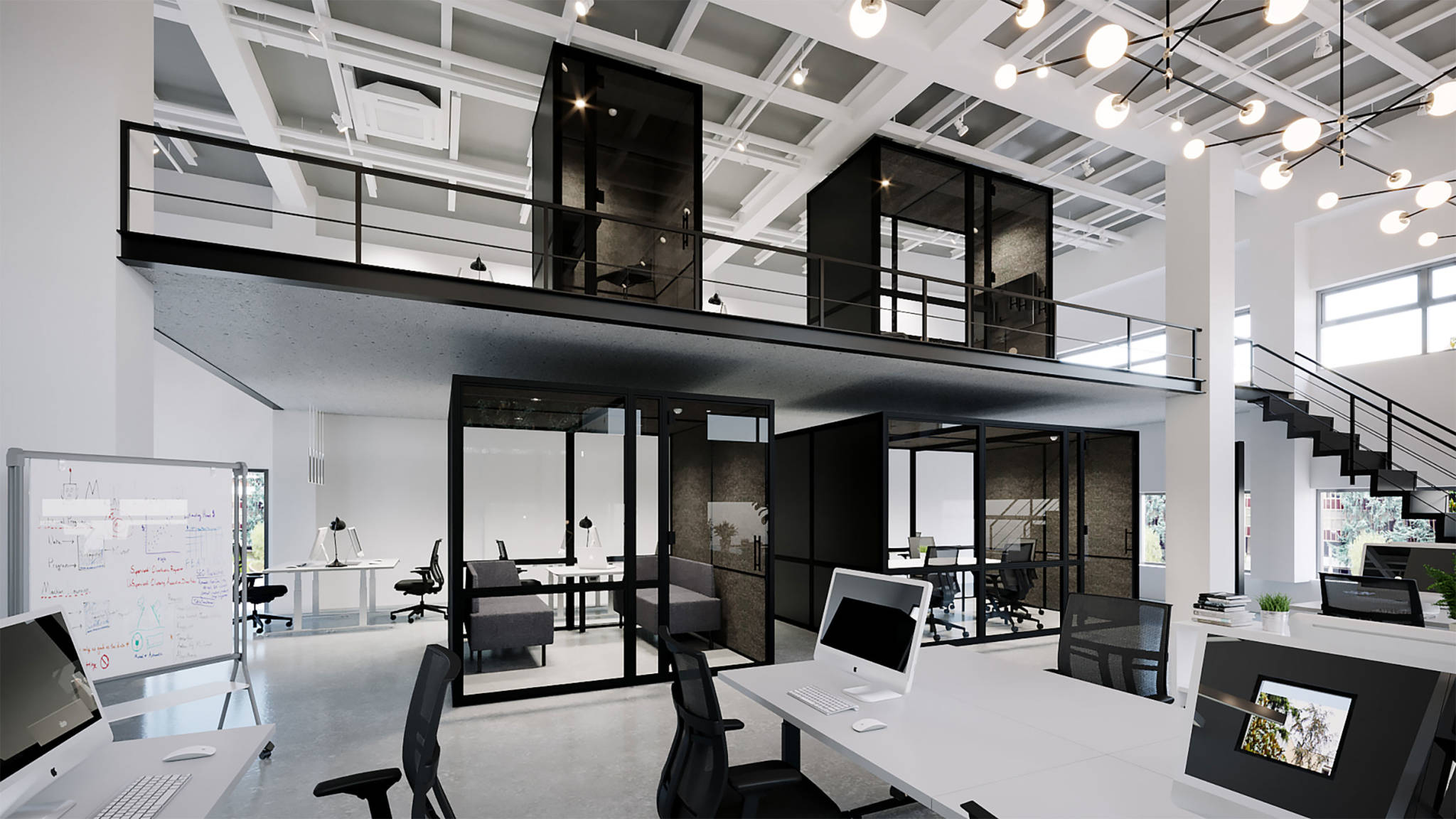 Meetingbox Amsterdam S - Zwart