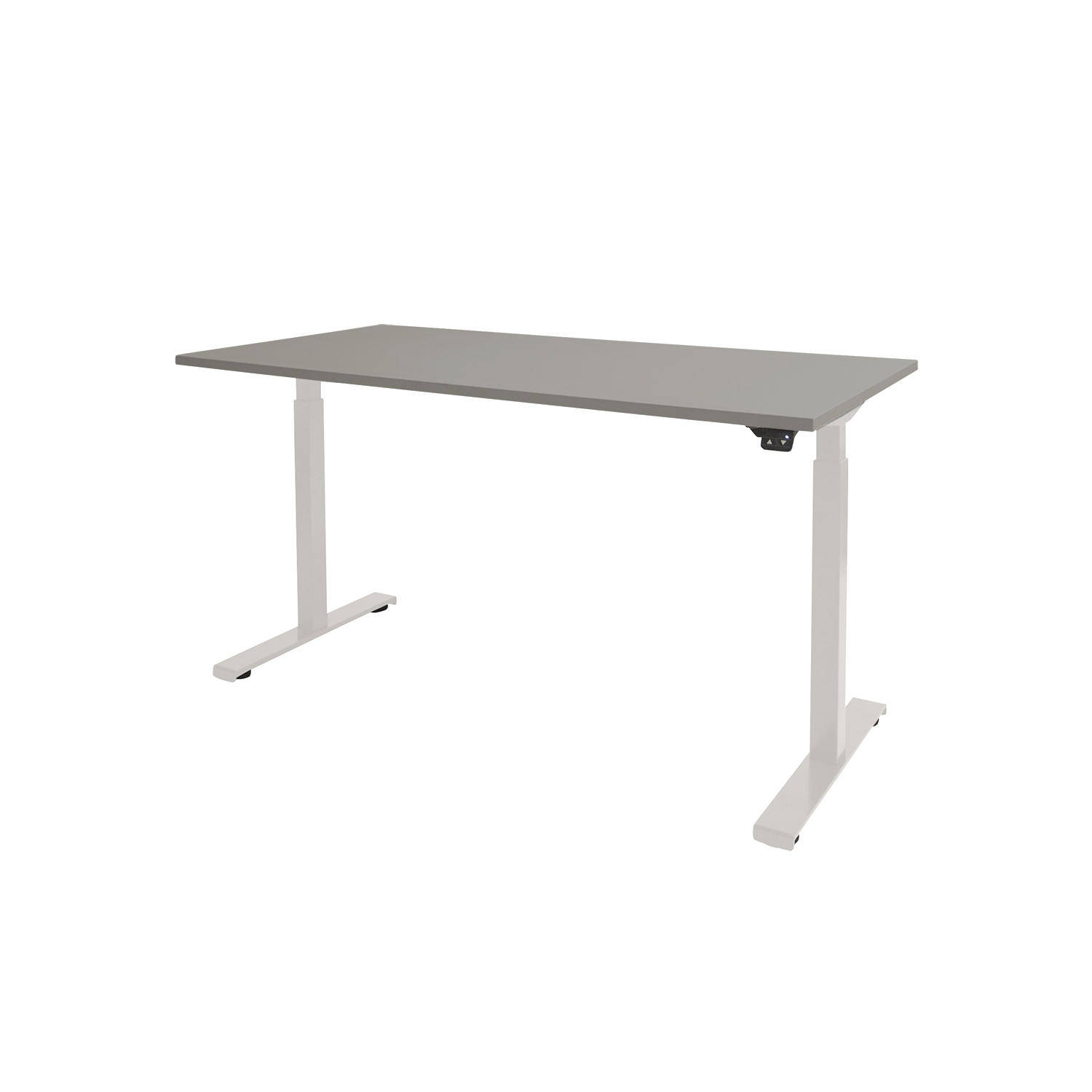 Bureau Bergen (Lichtgrijs, Wit, 90, 140)