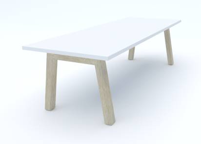 Vergadertafel Baltimore 240 x 100