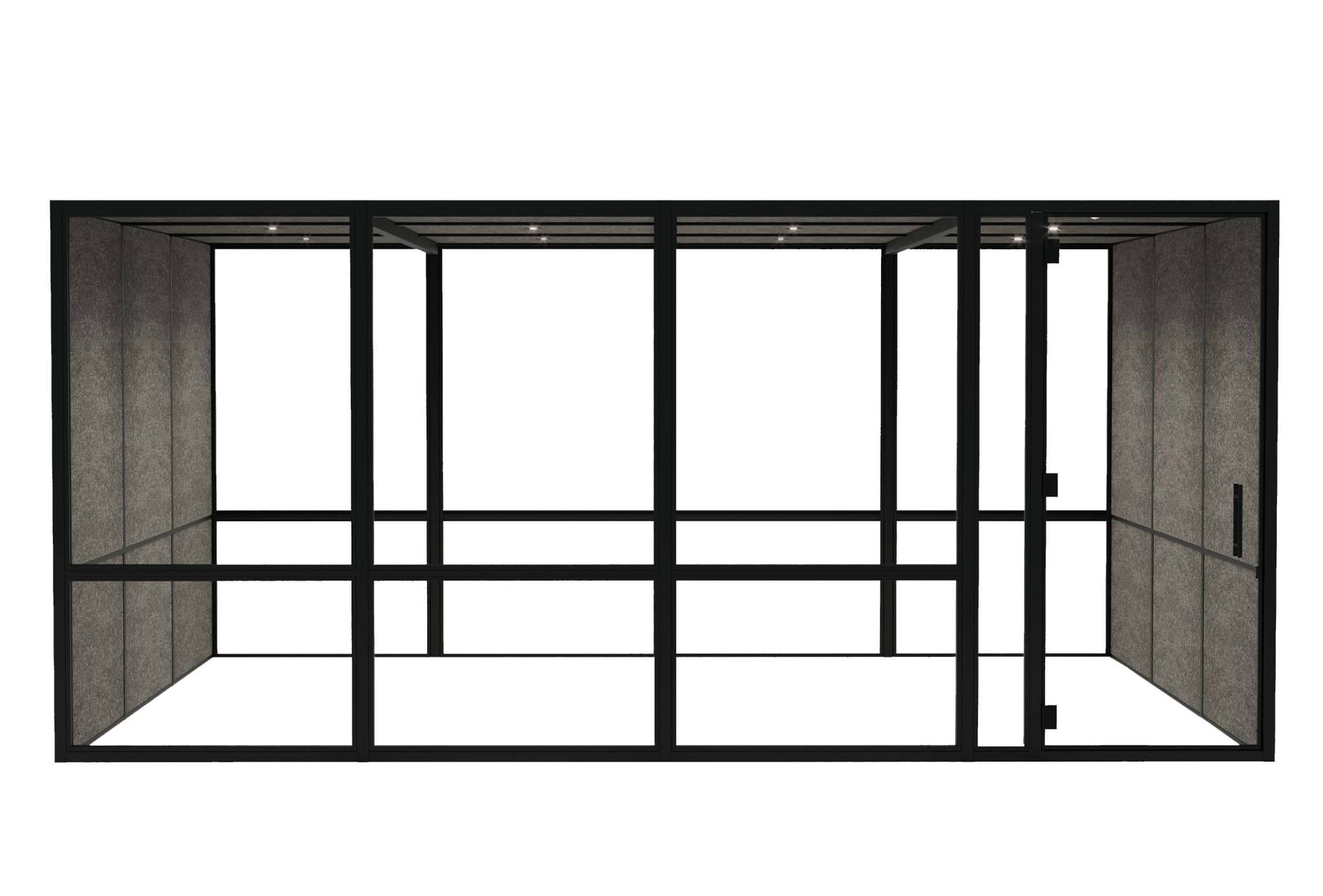 Meetingbox Amsterdam XXL - Zwart