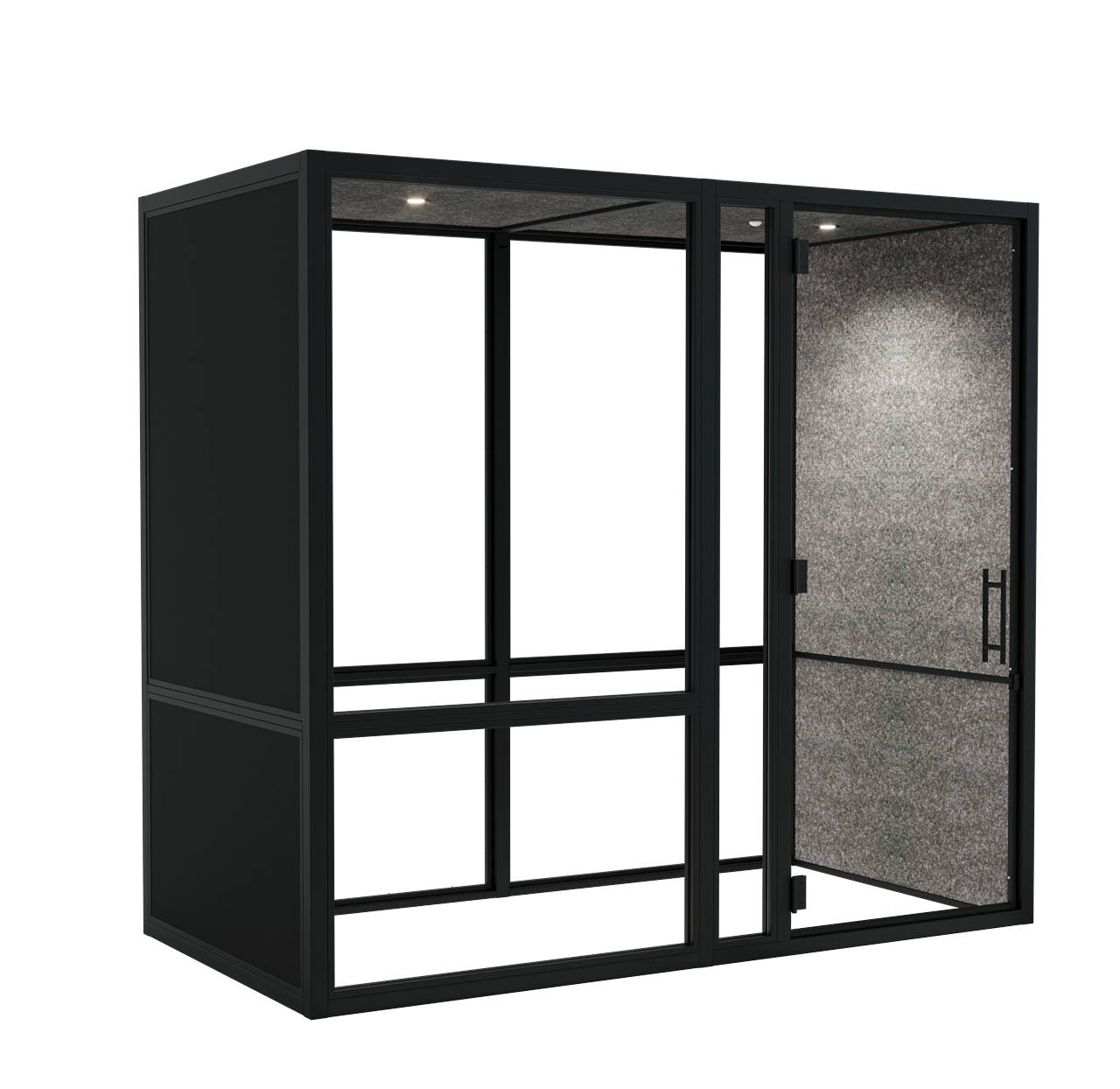 Meetingbox Amsterdam S - Zwart