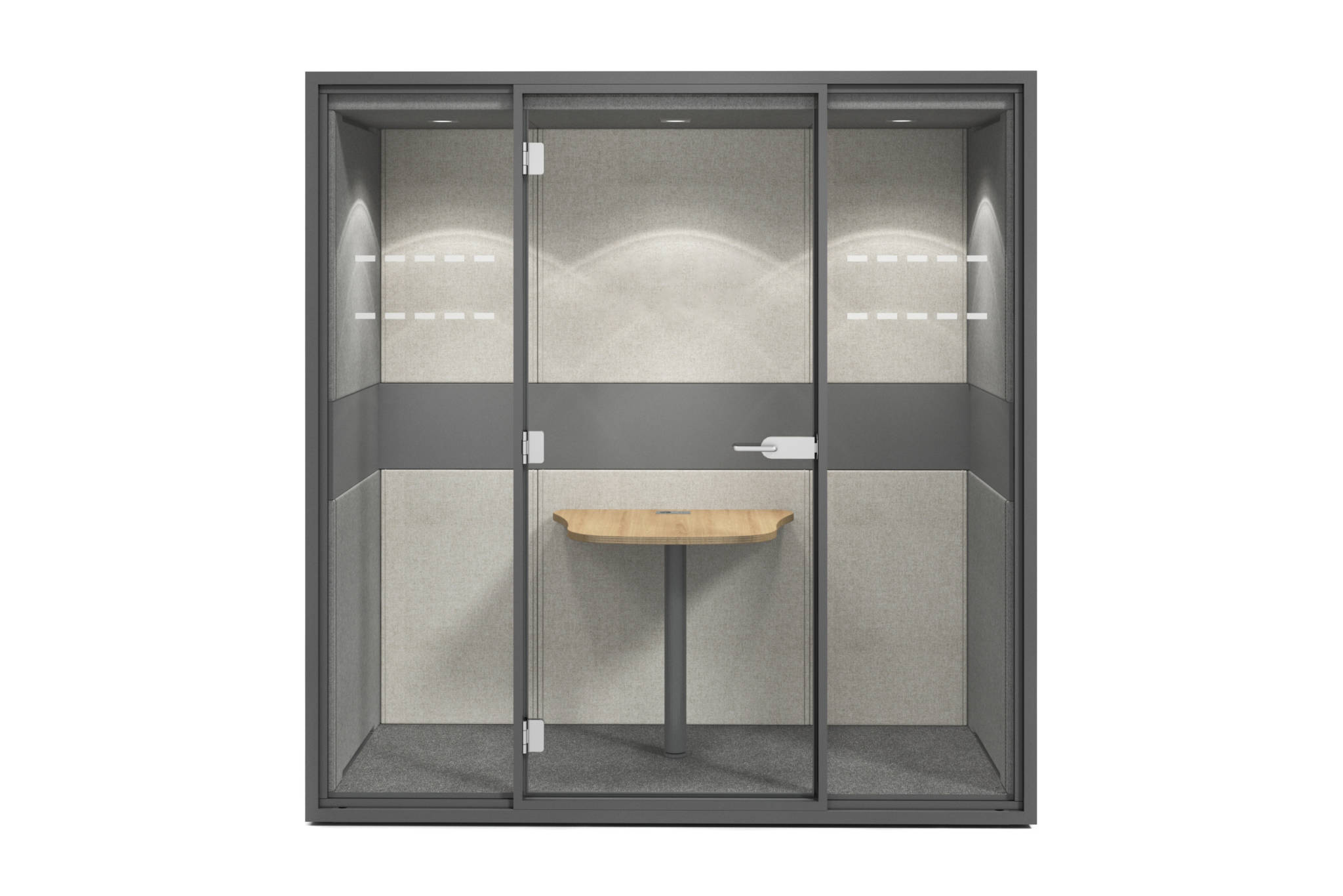 Meetingbox Stockholm - Grau