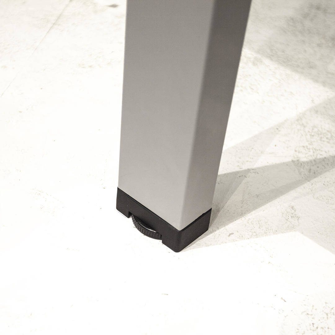 Bureau Oslo Duo (Wit, Aluminium, 80, 180)