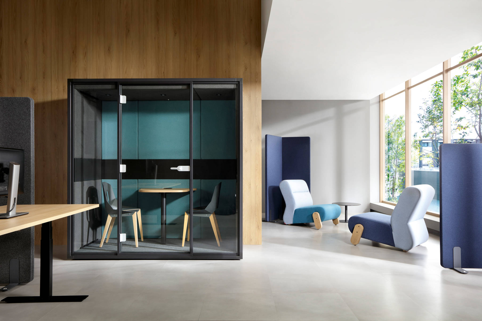 Meetingbox Stockholm - Grau