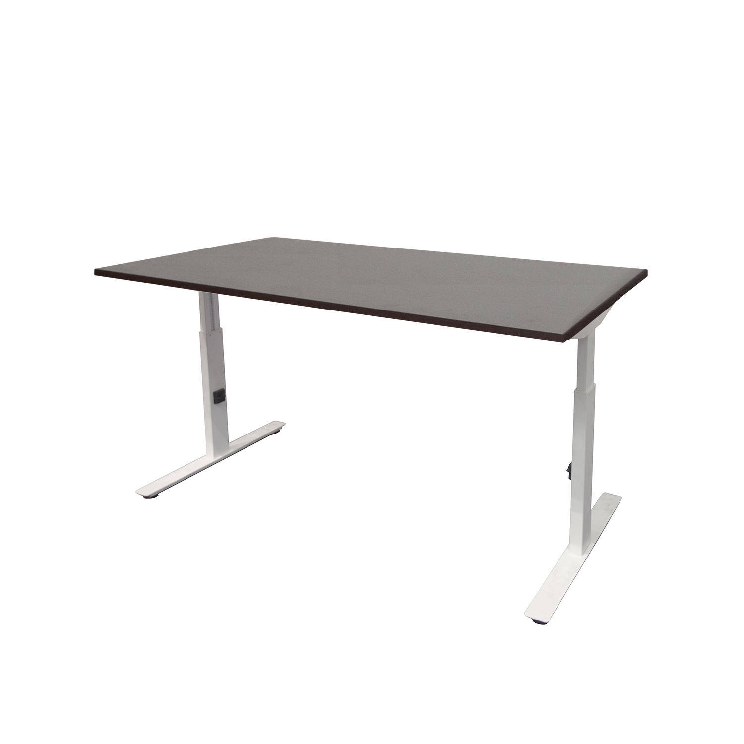 Bureau Boden (Donker Eik, Wit, 90, 120)