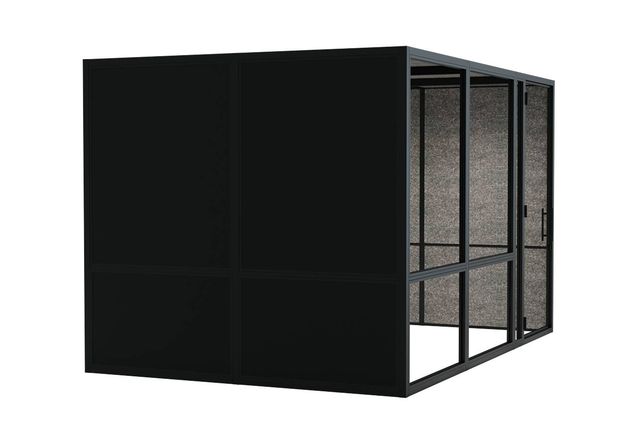 Meetingbox Amsterdam L - Schwarz