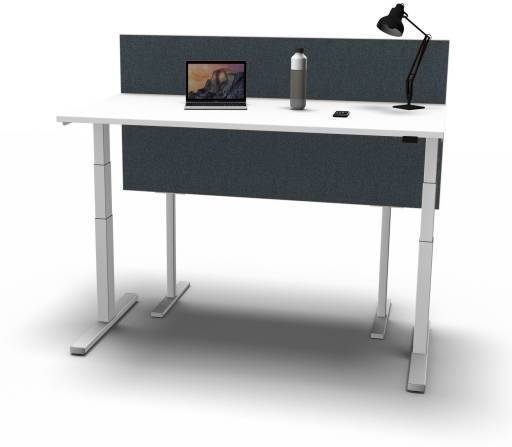 acoustic desk divider León 180x120 