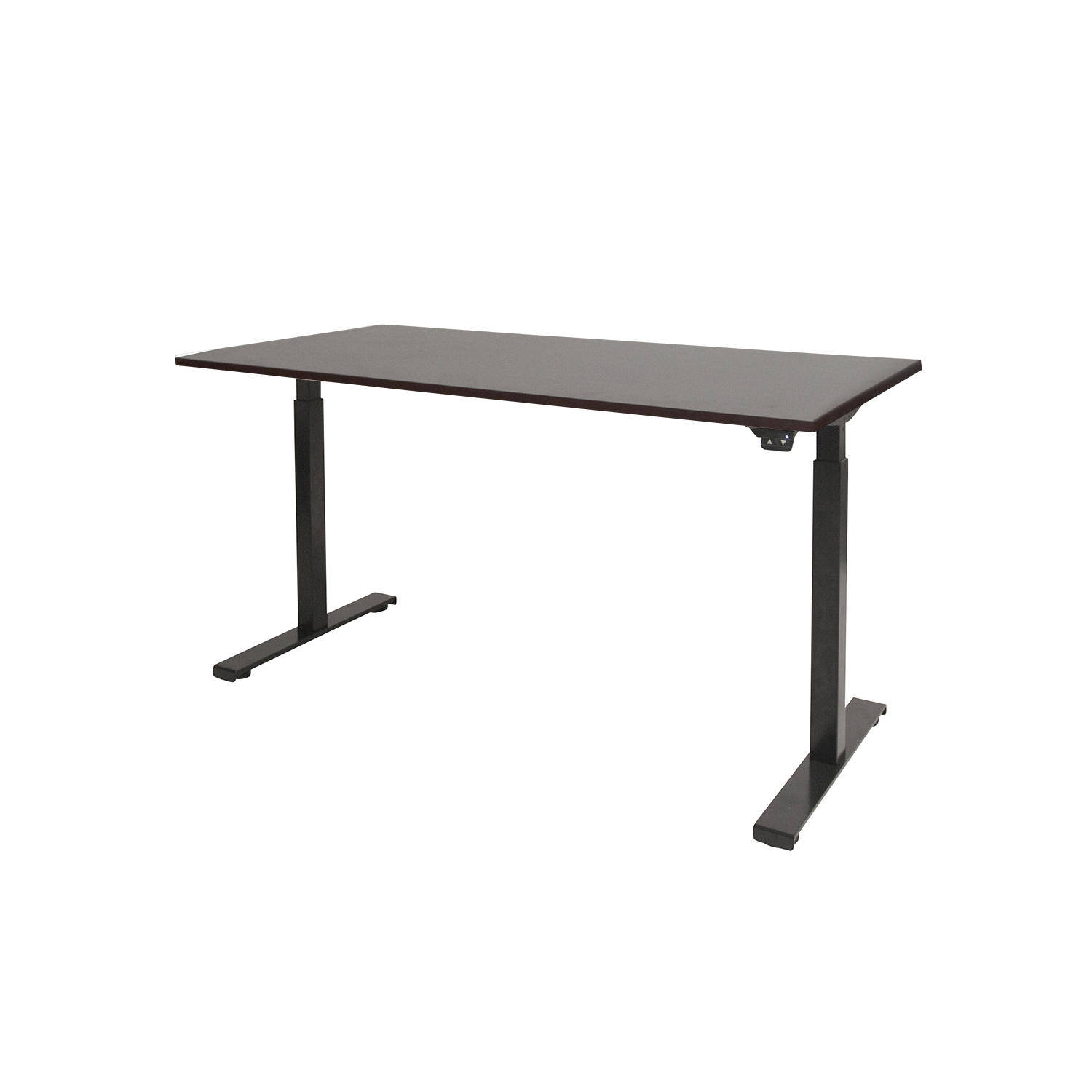 Bureau Bergen (Donker Eik, Zwart, 90, 160)