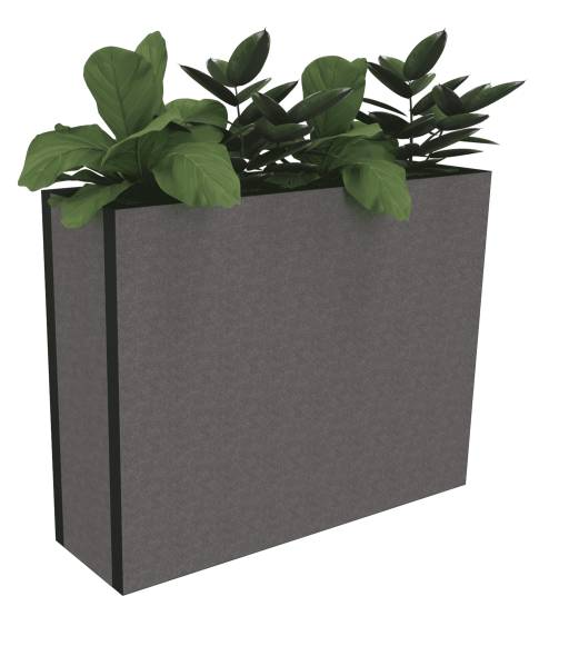 Acoustic Plant Container Nancy - 36,5 cm x 123 cm