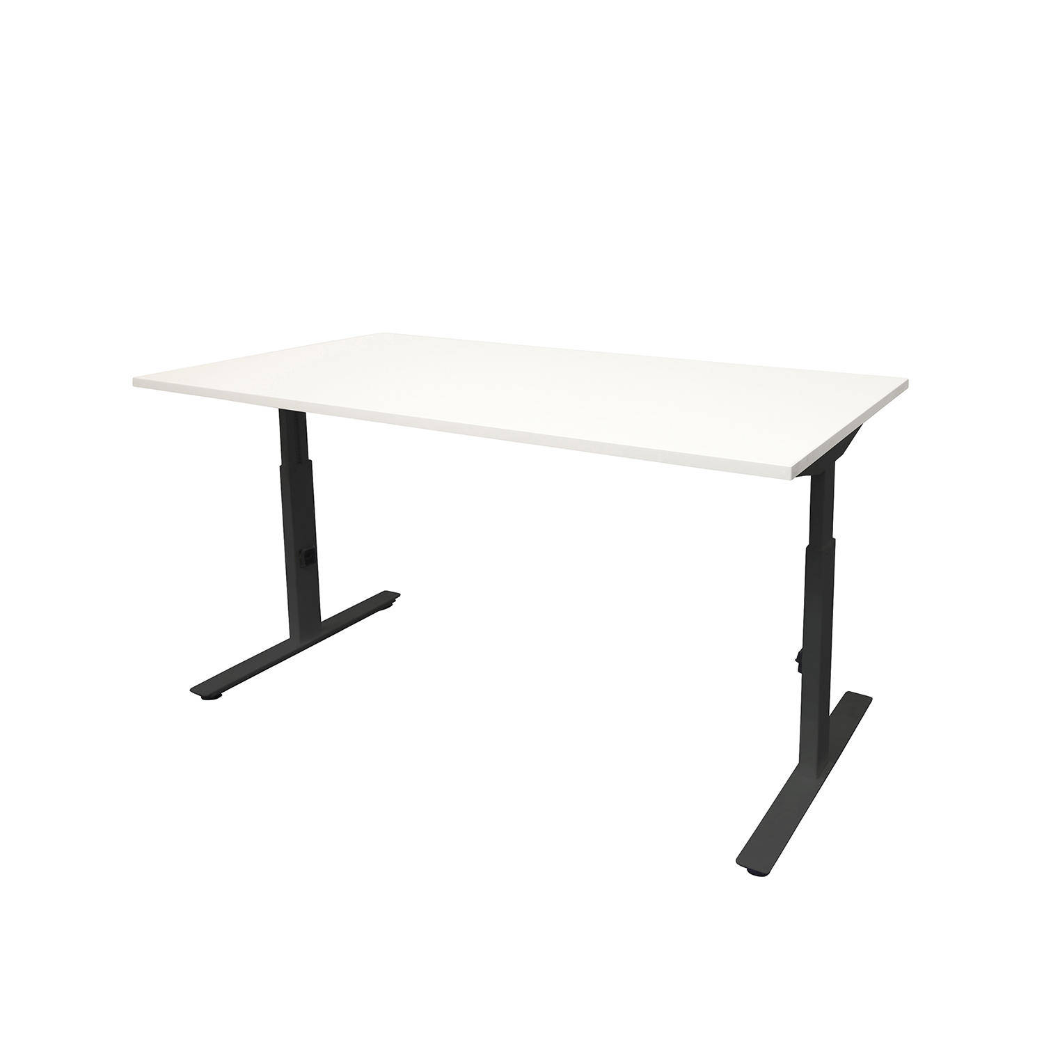 Bureau Boden (Krijtwit, Zwart, 80, 140)