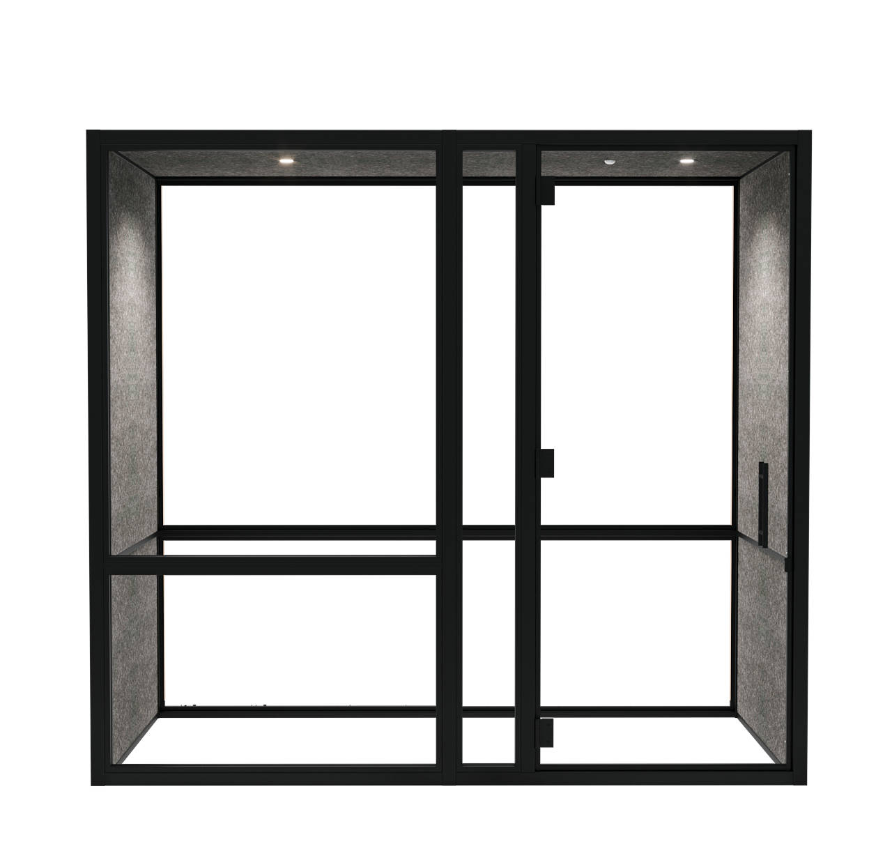 Meetingbox Amsterdam S - Zwart