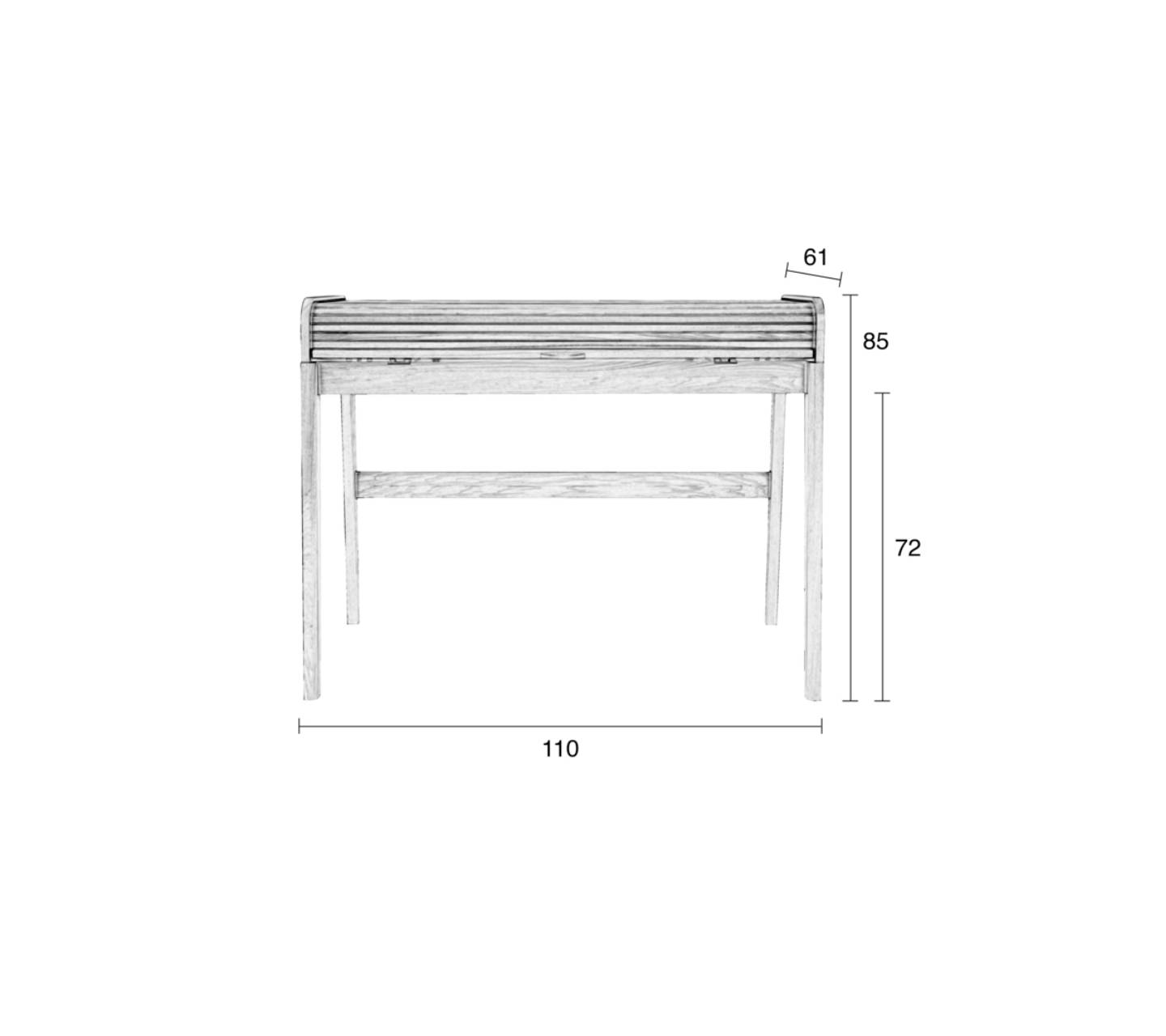 Laptop Bureau Barbier Zuiver